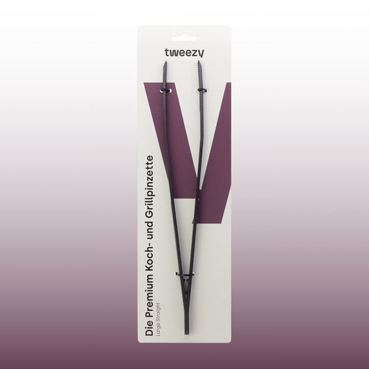 Tweezy Large Straight – Grillpinzette mit gerader Spitze | 36cm