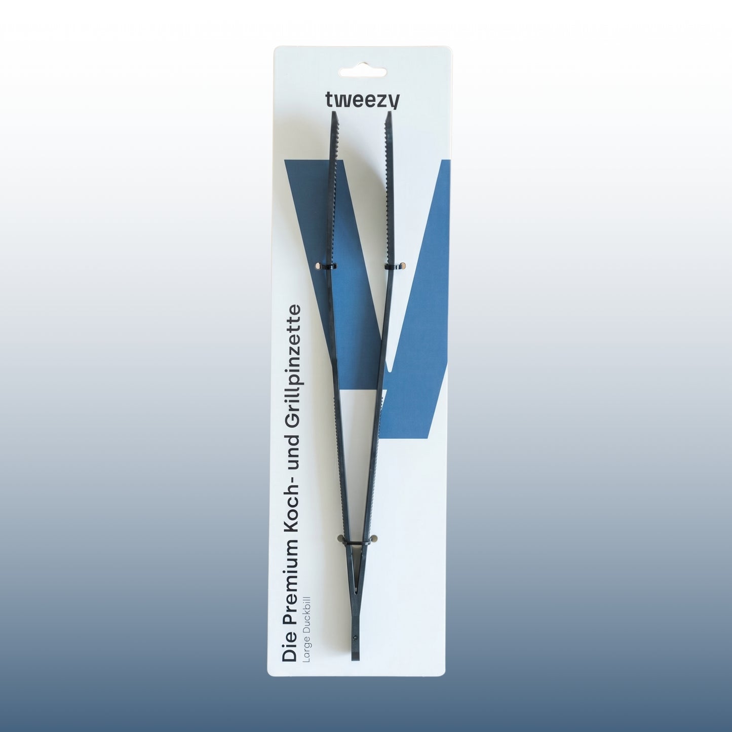 Tweezy Large Duckbill – Premium Koch- & Grillpinzette 36 cm | Swiss Made