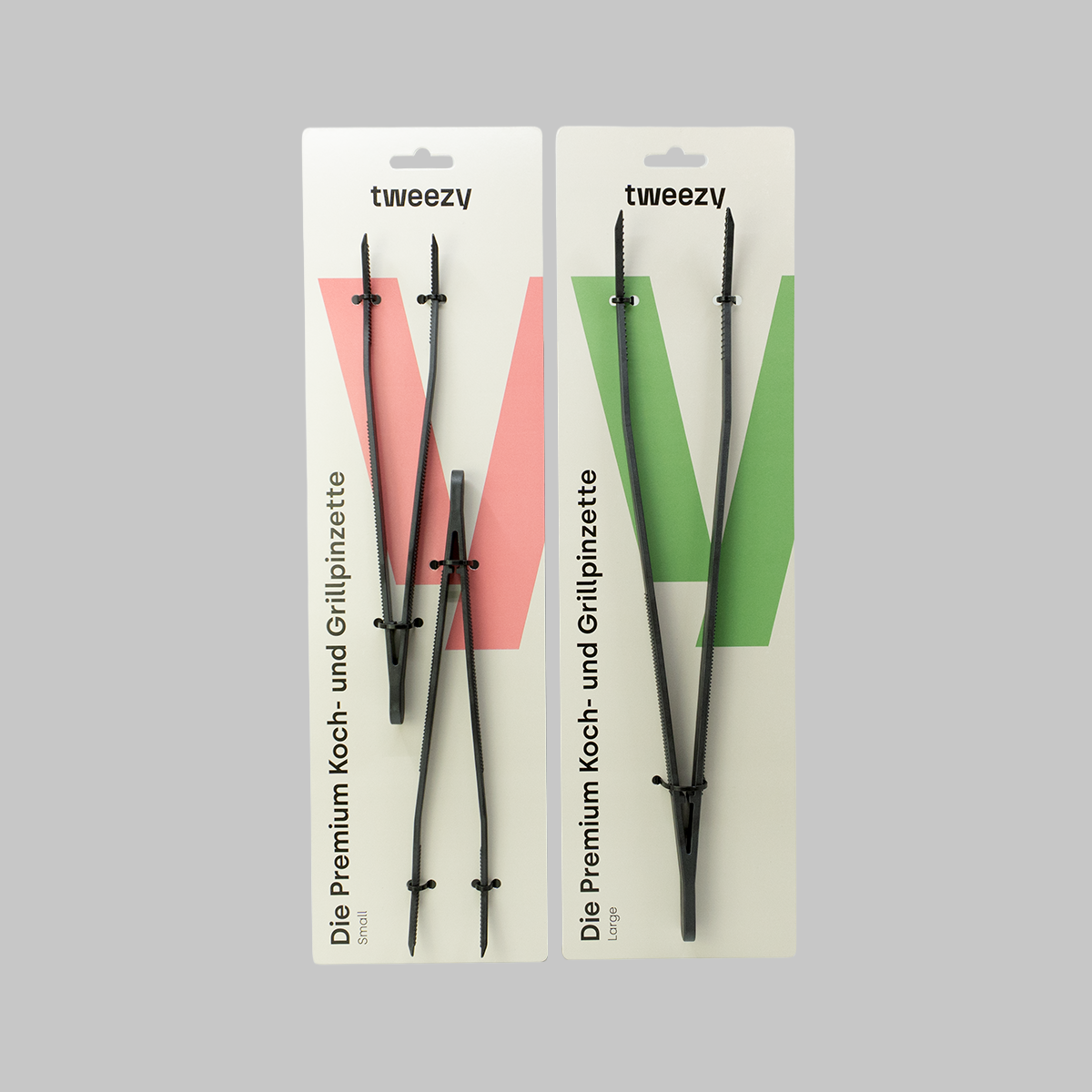 Tweezy Vatertags-Set — Large + Small + Gratis Fleischgewürz